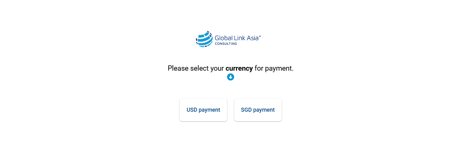 Select the right currency