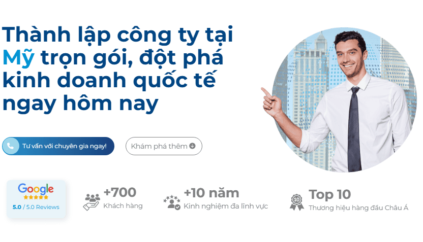 Hỗ trợ mở công ty tại Mỹ dễ dàng, trọn gói