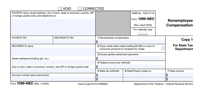 Form 1099-NEC