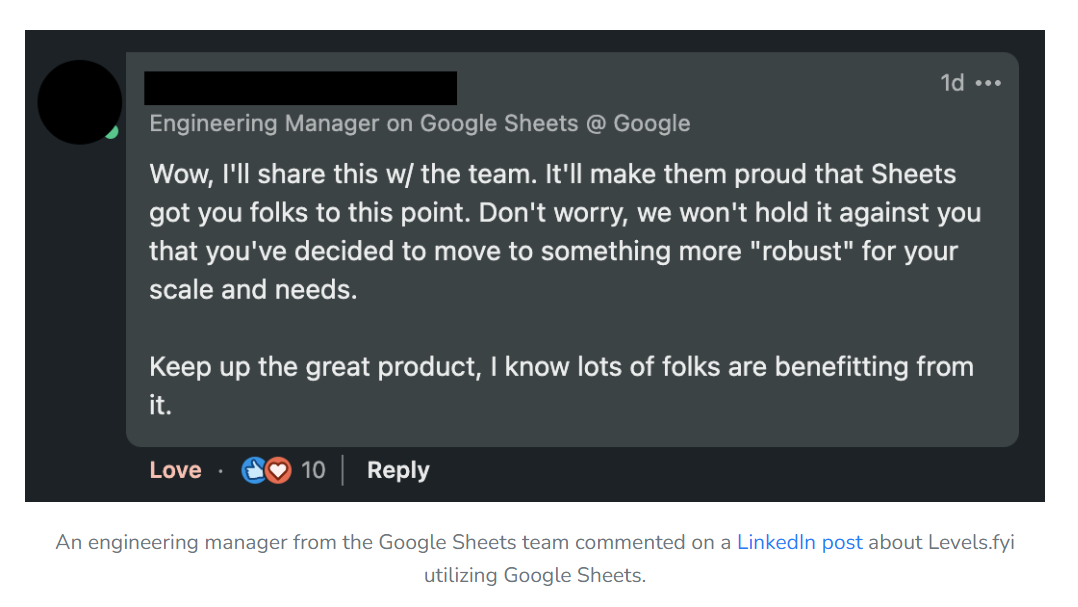 LinkedIn post