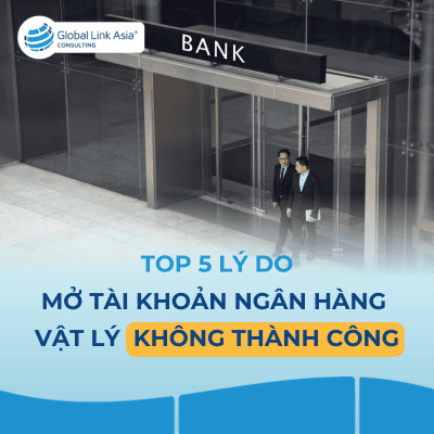 Mở tài khoản ngân hàng truyền thống không thành công