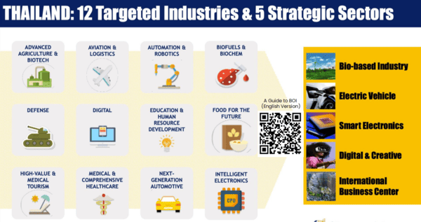 promoted services and sectors for BOI