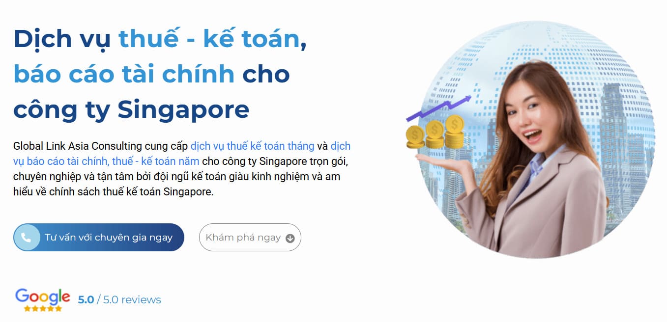 Dịch vụ thuế kế toán công ty Singapore