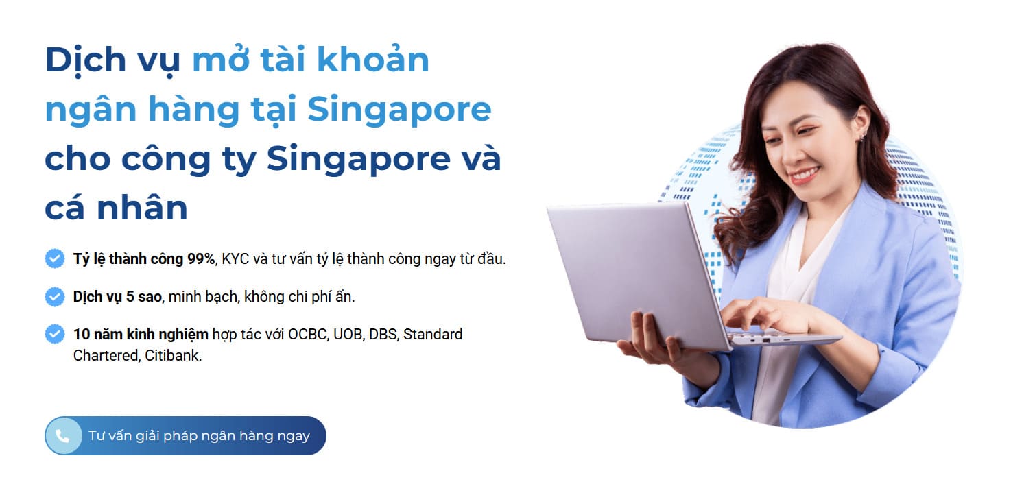 Mở tài khoản ngân hàng quốc tế