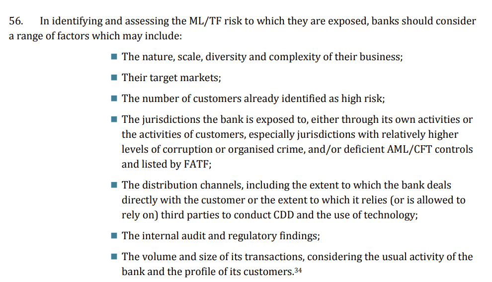 FATF guidance on risk assessement