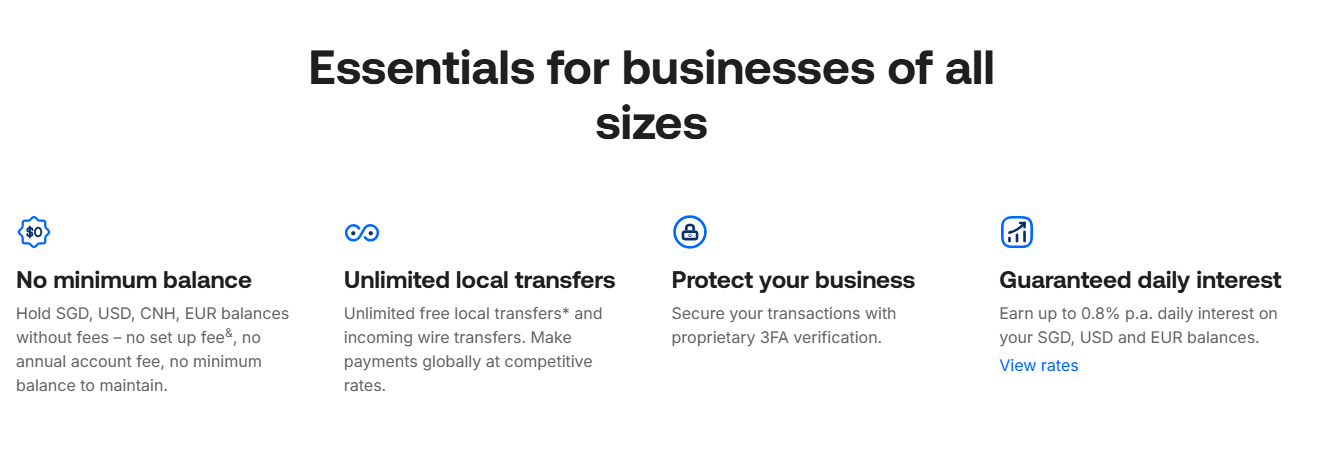 ANEXT Business Account với chính sách không yêu cầu số dư tối thiểu phù hợp với SMEs và Startup 