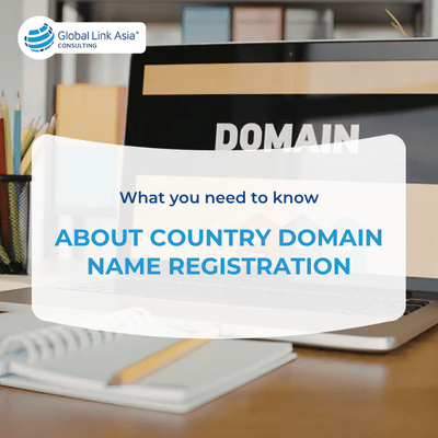 Register international domain for website