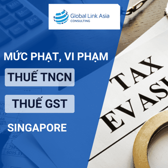 Vi phạm mức phạt thuế thu nhâp cá nhân thuế thu nhập doanh nghiệp thuế gst Singapore